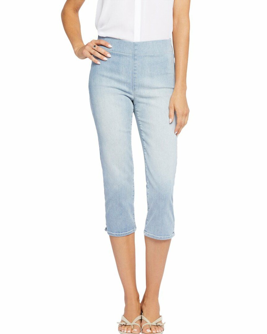 Jeans Nydj | Nydj Pull On Dakota Crop Jean Women Jeans