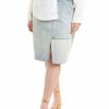 Jeans Nydj | Nydj Plus Midi Skirt Women Jeans