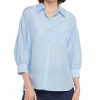 Tops Nydj | Nydj Zoey Silk-Blend Blouse Women Tops