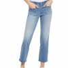 Jeans Nydj | Nydj Marilyn Waist Match Straight Ankle Jean Women Jeans