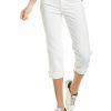 Jeans Nydj | Nydj Marilyn Optic White Crop Jean Women Jeans