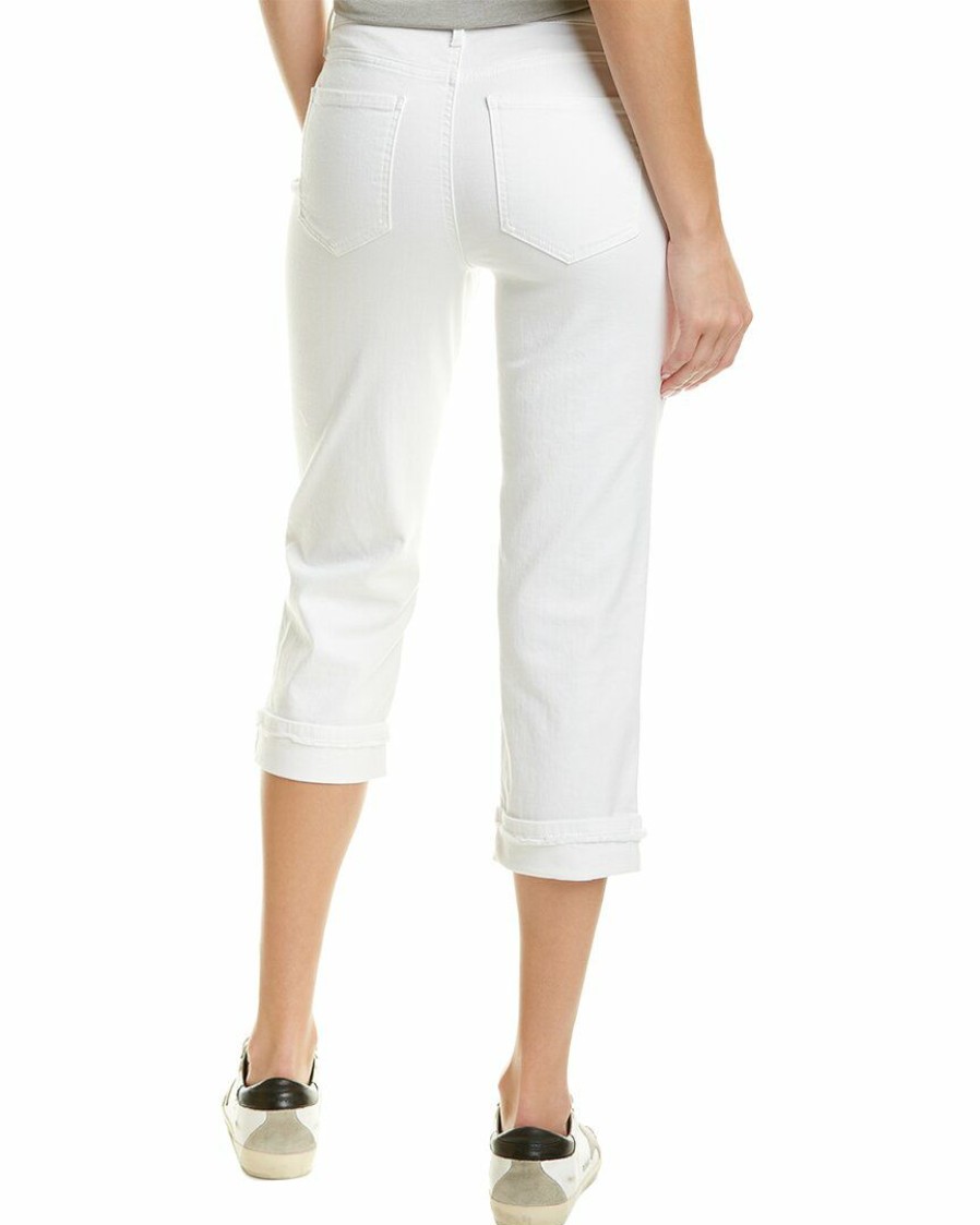 Jeans Nydj | Nydj Marilyn Optic White Crop Jean Women Jeans