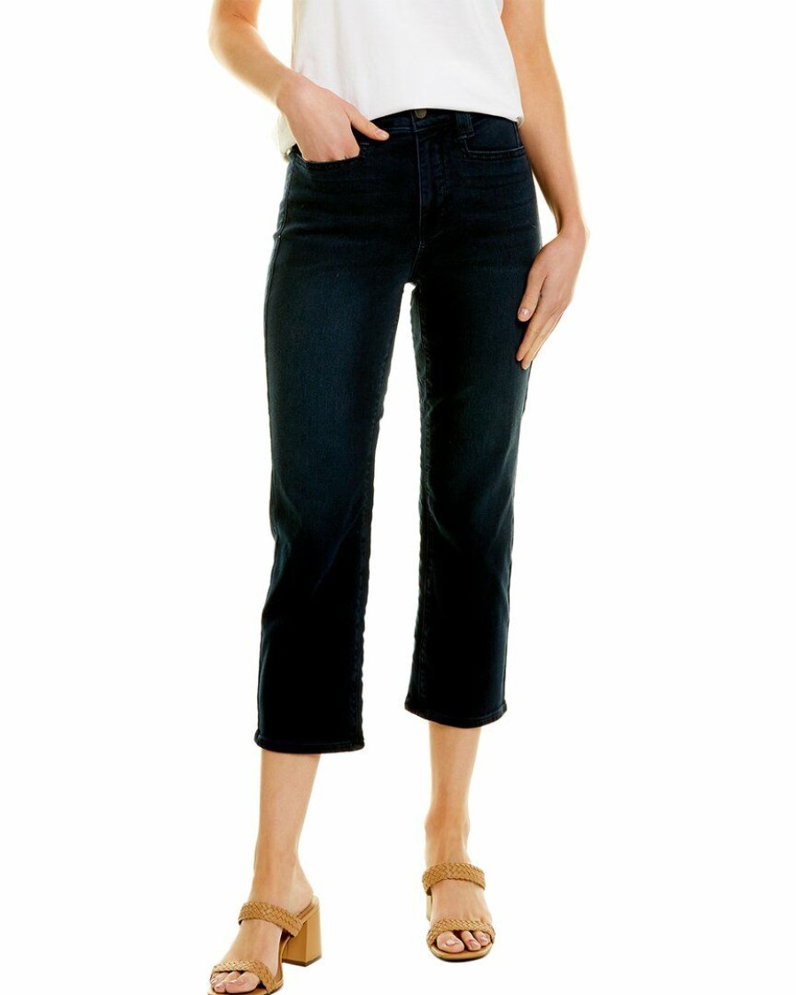 Jeans Nydj | Nydj Petite Waterbury High-Rise Thigh Shaper Court Ankle Jean Women Jeans