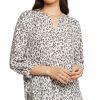 Tops Nydj | Nydj Pintuck Blouse Women Tops