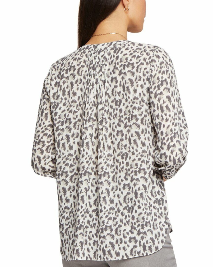 Tops Nydj | Nydj Pintuck Blouse Women Tops