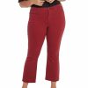 Jeans Nydj | Nydj Plus Fiona Boysenberry Reactive Slim Flare Jean Women Jeans