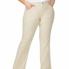 Jeans Nydj | Nydj Plus The Linen-Blend Trouser Women Jeans