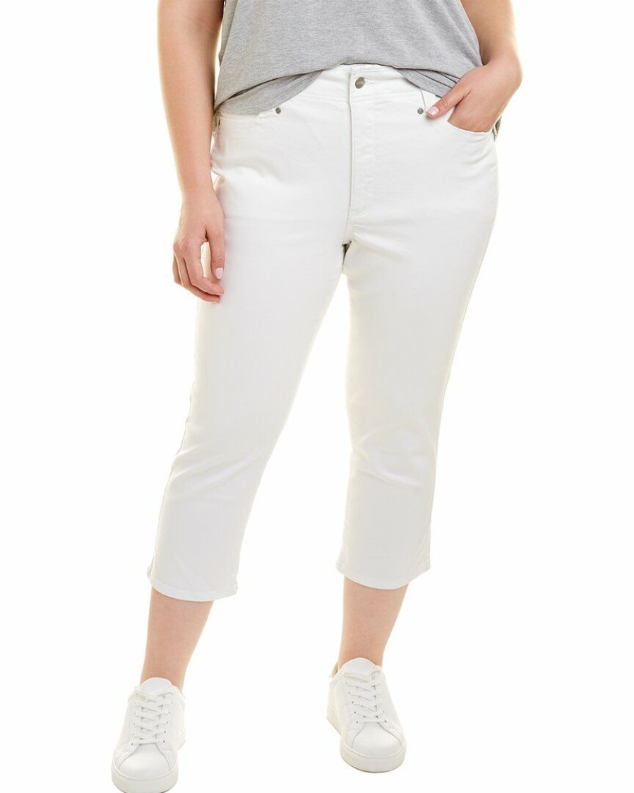 Jeans Nydj | Nydj Plus High-Rise Ami Capri Women Jeans