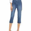 Jeans Nydj | Nydj Pull On Dakota Crop Jean Women Jeans