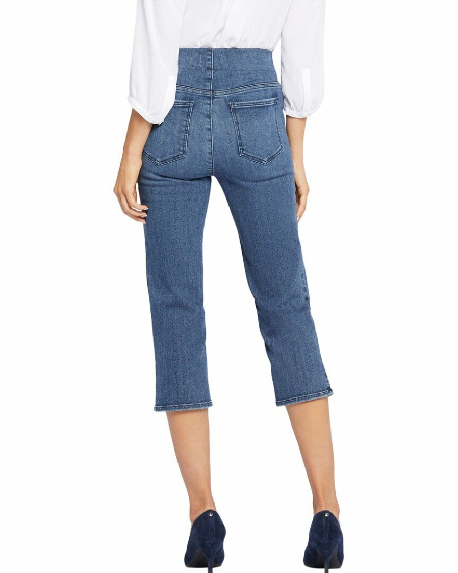 Jeans Nydj | Nydj Pull On Dakota Crop Jean Women Jeans