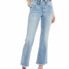 Jeans Nydj | Nydj Ava Fray Hem Ankle Flare Jean Women Jeans