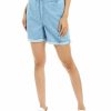 Shorts Nydj | Nydj Baggy Fit Light Stone Short Women Shorts