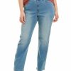 Jeans Nydj | Nydj Plus Relaxed Straight Jean Women Jeans