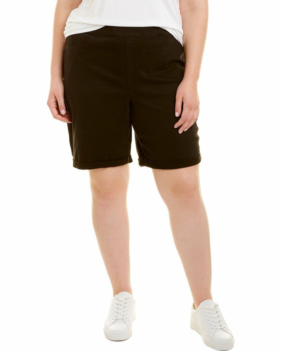 Shorts Nydj | Nydj Plus Pull On Short Women Shorts