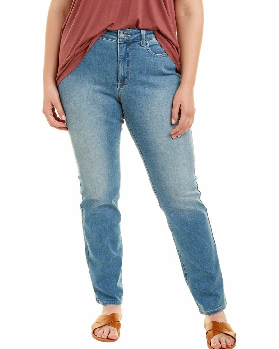 Jeans Nydj | Nydj Plus Marilyn Straight Jean Women Jeans