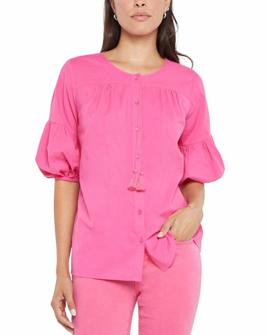 Tops Nydj | Nydj Boho Blouse Women Tops