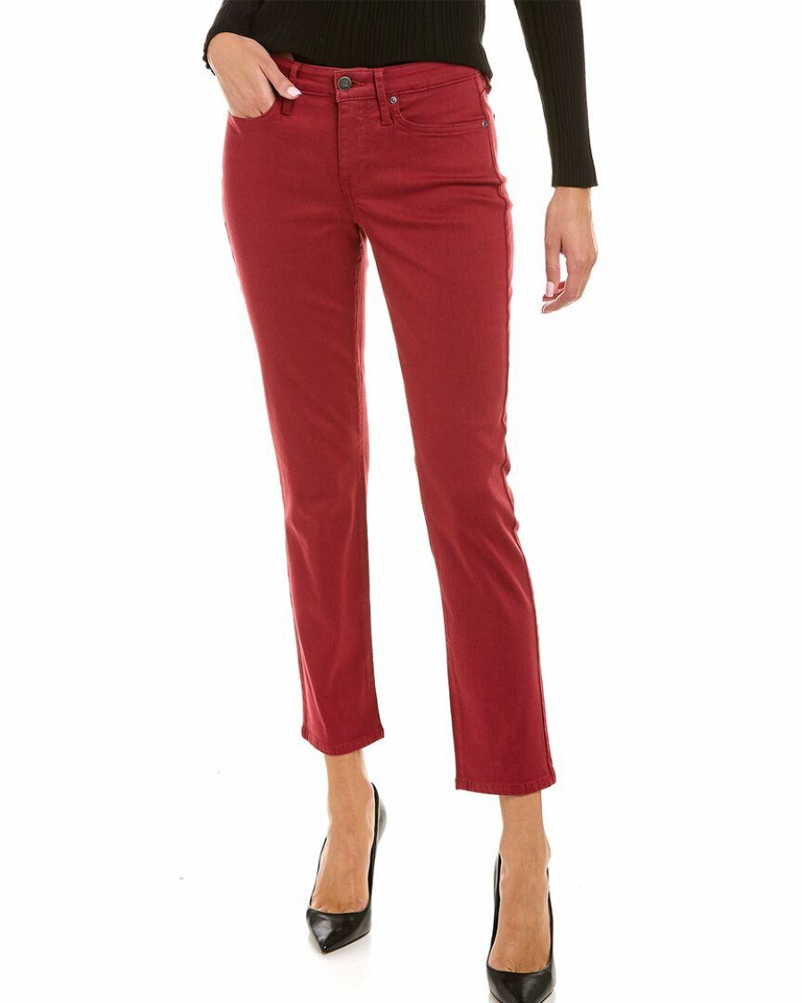 Jeans Nydj | Nydj Petite Sheri Boysenberry Reactive Slim Jean Women Jeans