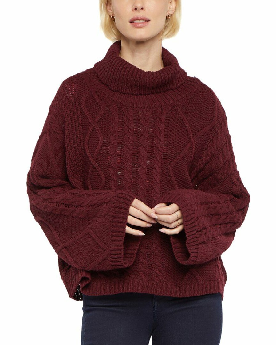 Sweaters & Knits Nydj | Nydj Chunky Turtleneck Sweater Women Sweaters & Knits