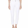 Jeans Nydj | Nydj Sheri Optic White Ankle Slim Leg Jean Women Jeans