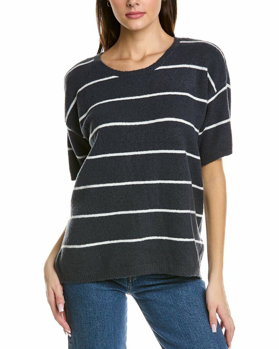 Sweaters & Knits Nydj | Nydj Striped Sweater Women Sweaters & Knits