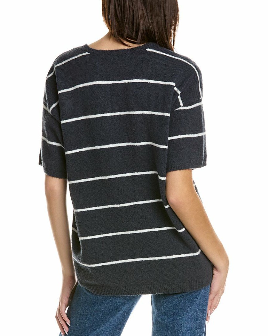 Sweaters & Knits Nydj | Nydj Striped Sweater Women Sweaters & Knits