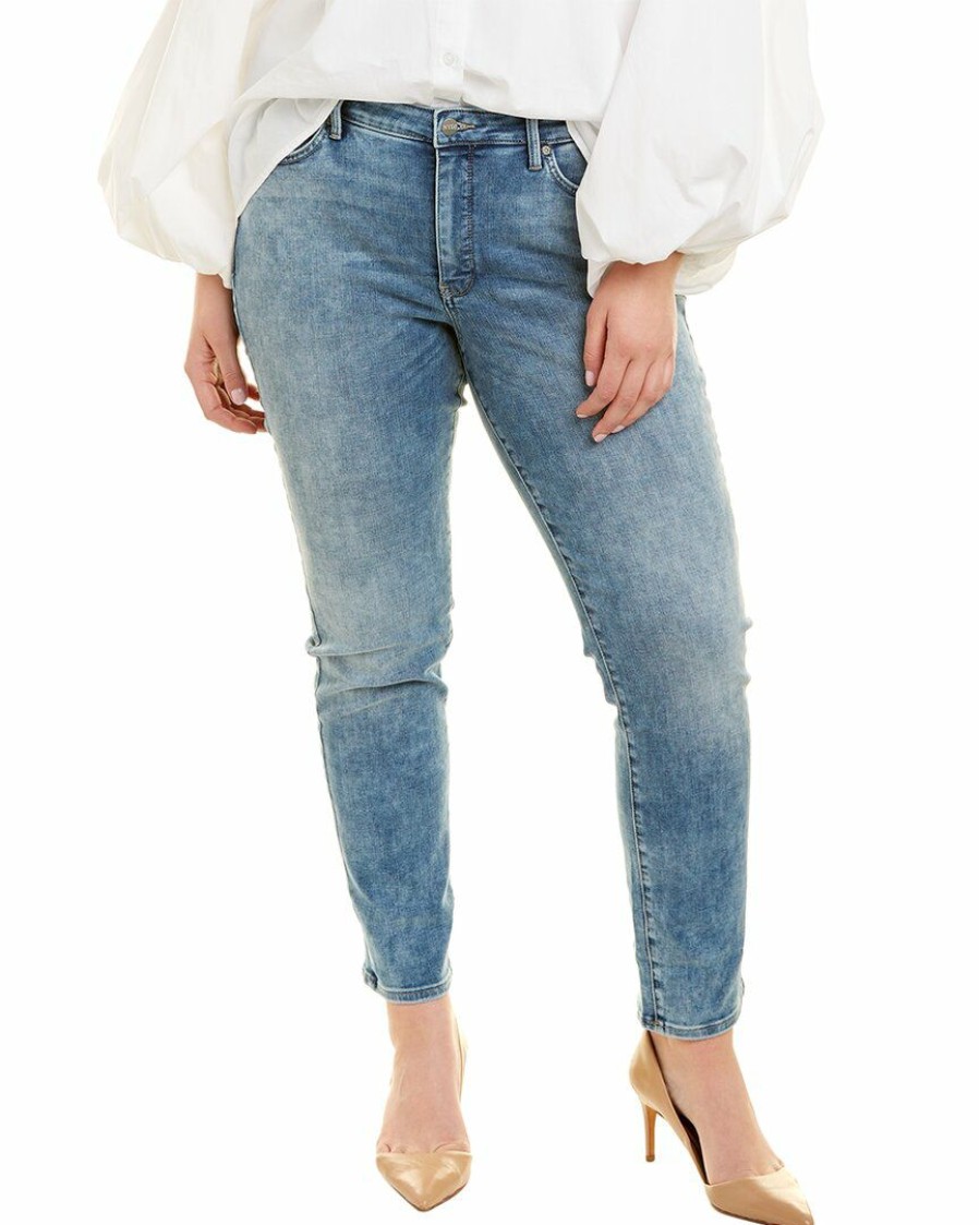 Jeans Nydj | Nydj Plus Sheri Slim Jean Women Jeans