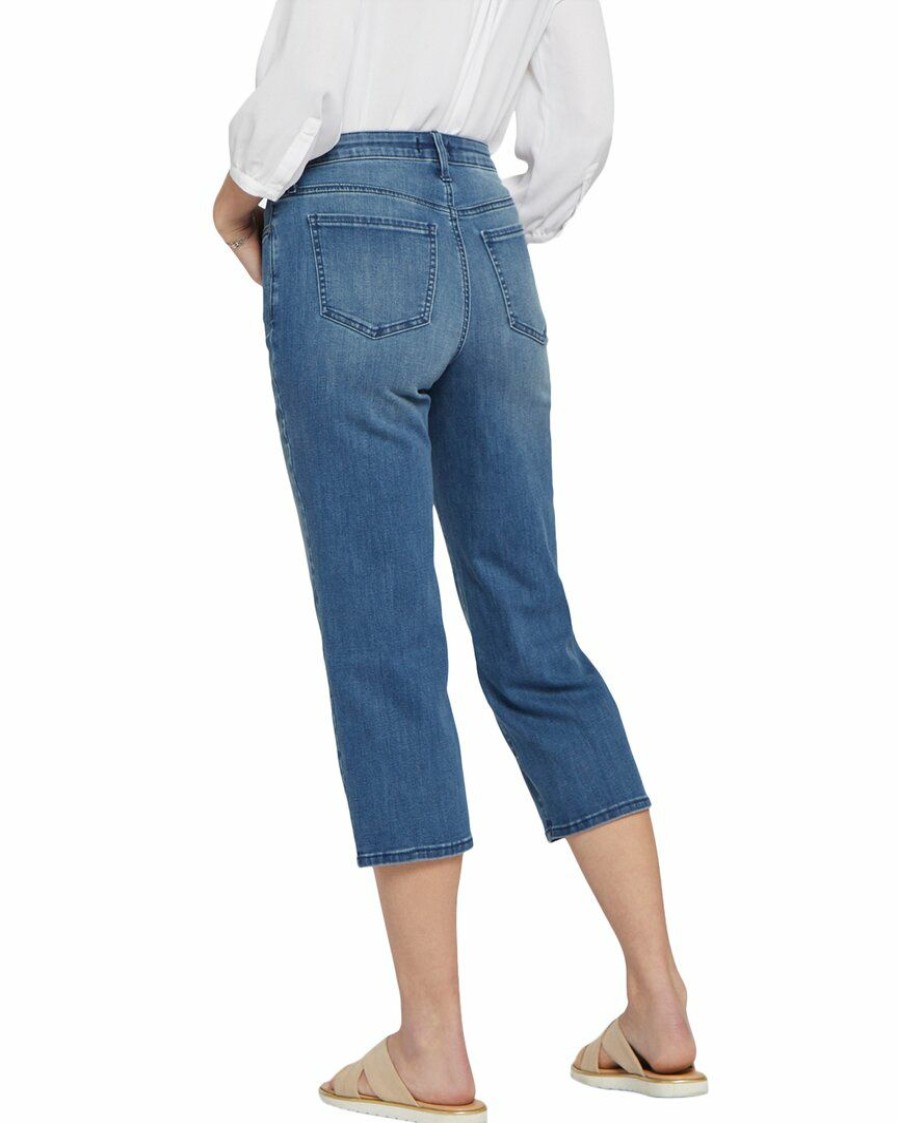 Jeans Nydj | Nydj Joni High-Rise Relaxed Capri Women Jeans