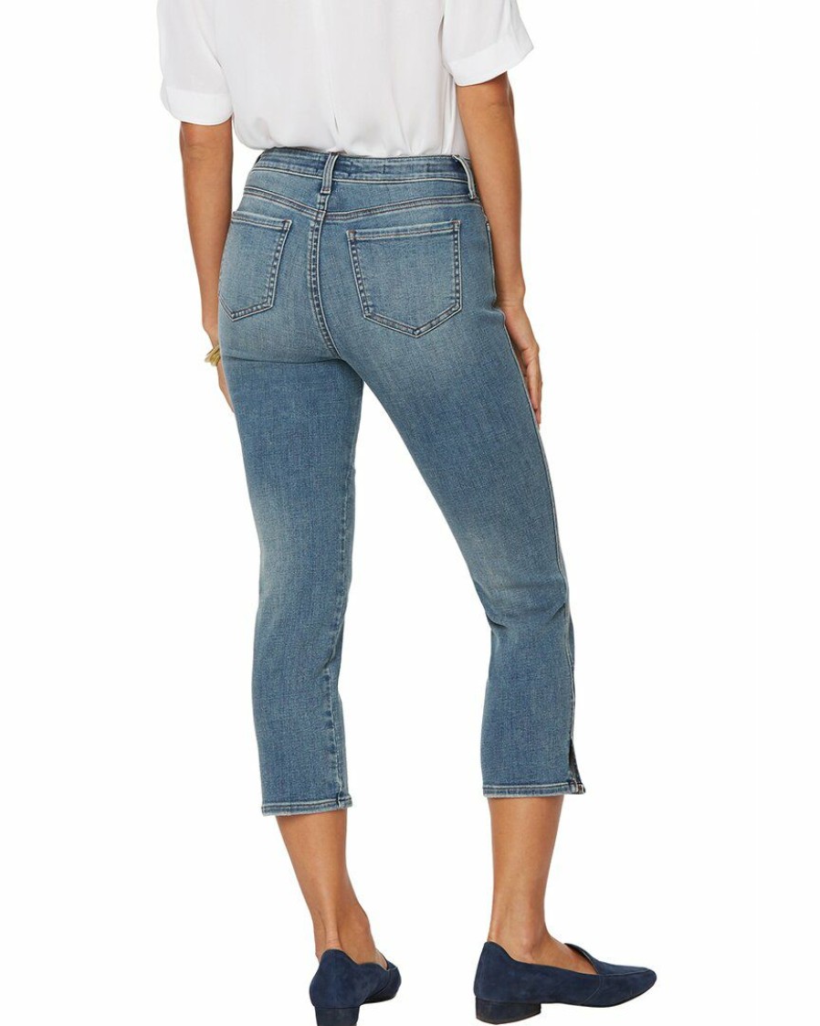 Jeans Nydj | Nydj Chloe Slits Capri Women Jeans