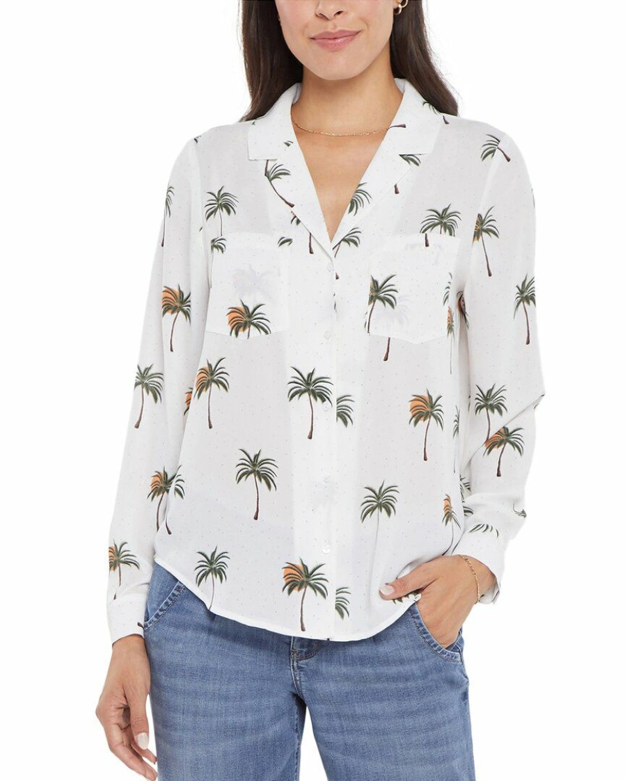 Tops Nydj | Nydj Gabrielle Blouse Women Tops