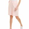 Shorts Nydj | Nydj Relaxed Linen-Blend Bermuda Short Women Shorts