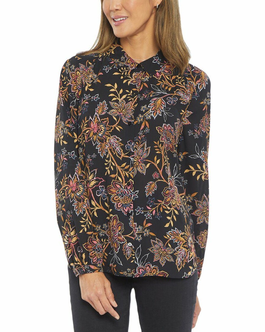 Tops Nydj | Nydj Modern Blouse Women Tops