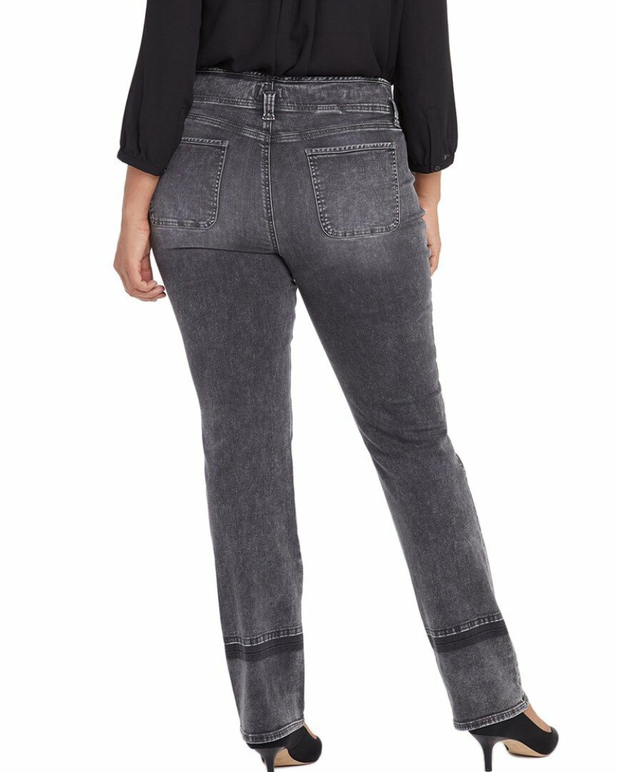 Jeans Nydj | Nydj Plus High-Rise Marilyn Nobelle Straight Jean Women Jeans