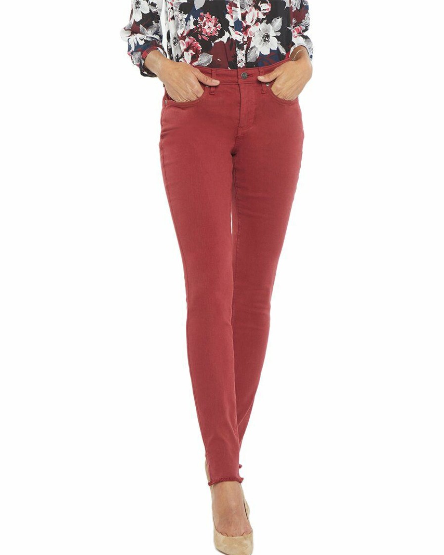 Jeans Nydj | Nydj Petite Ami Boysenberry Skinny Jean Women Jeans