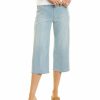 Jeans Nydj | Nydj Petite Clean Solstice Pull-On Wide Leg Capri Women Jeans