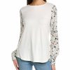 Sweaters & Knits Nydj | Nydj Poet Sleeve Blouse Women Sweaters & Knits