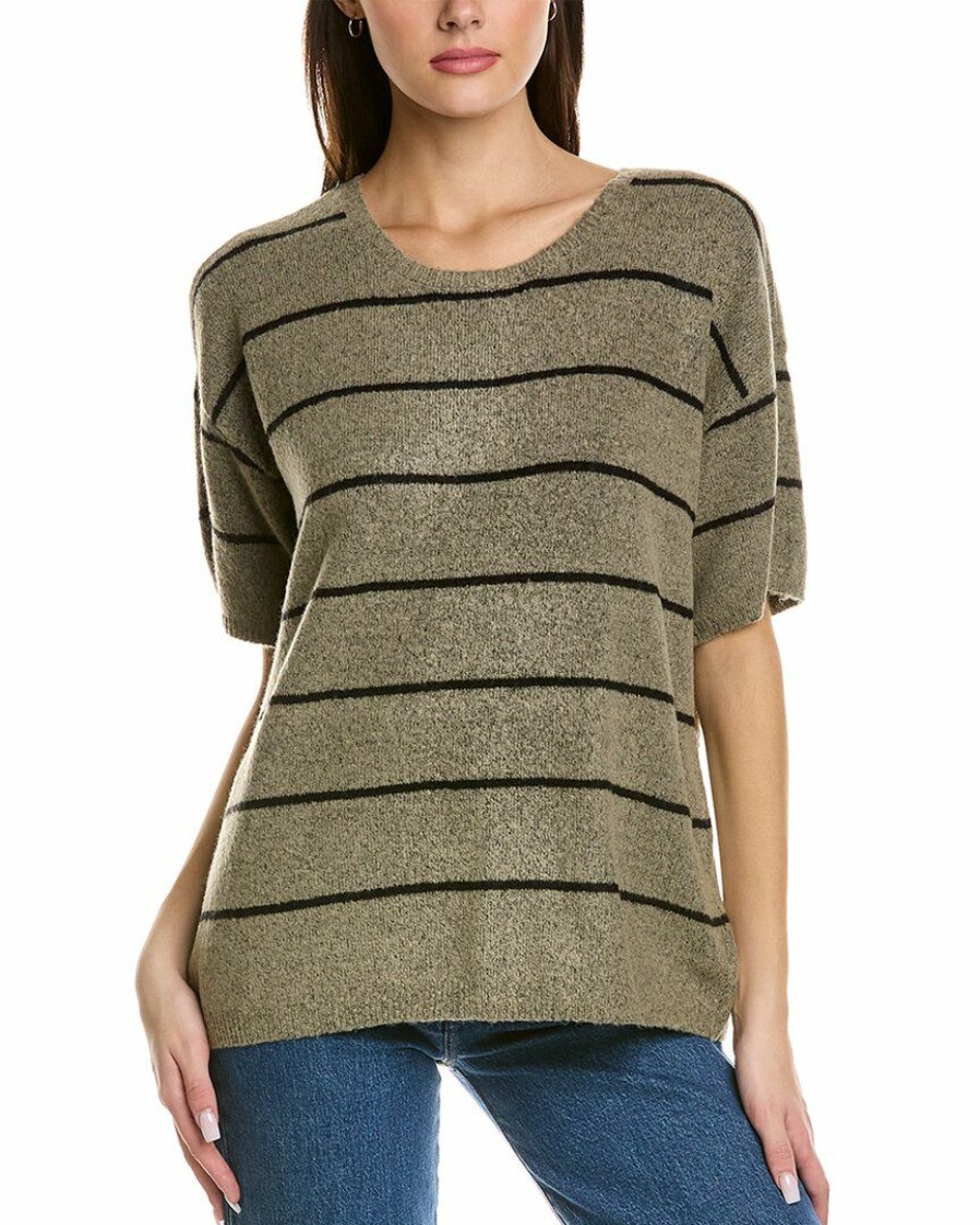 Sweaters & Knits Nydj | Nydj Striped Sweater Women Sweaters & Knits