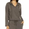 Sweaters & Knits Nydj | Nydj Cropped Hoodie Women Sweaters & Knits