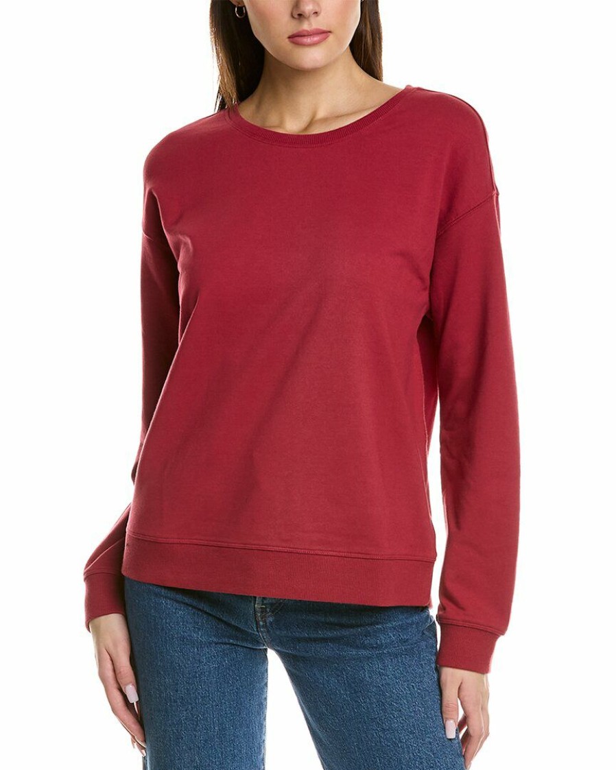 Sweaters & Knits Nydj | Nydj Basic Sweatshirt Women Sweaters & Knits