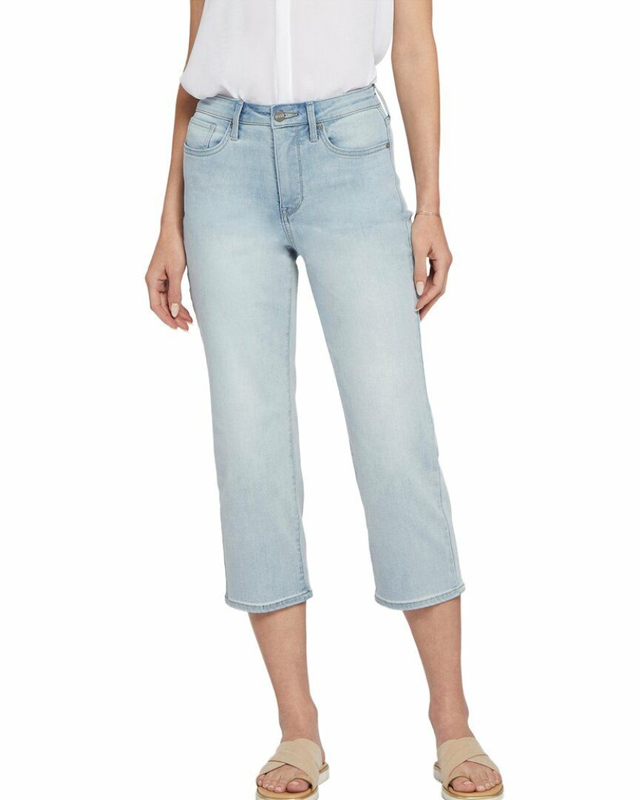 Jeans Nydj | Nydj Joni High-Rise Relaxed Capri Women Jeans