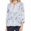 Tops Nydj | Nydj Pintuck Blouse Women Tops