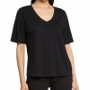 Sweaters & Knits Nydj | Nydj V-Neck T-Shirt Women Sweaters & Knits