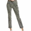 Jeans Nydj | Nydj Pull-On Shadow Animal Charcoal Skinny Jean Women Jeans