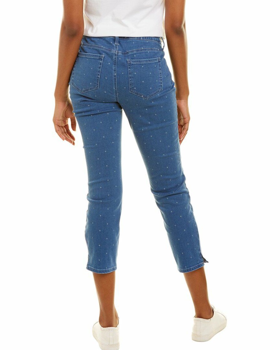 Jeans Nydj | Nydj Curves 360 Slim Straight Ankle Cut Jean Women Jeans