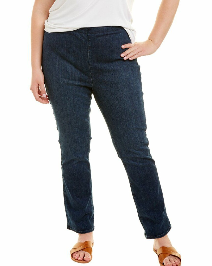 Jeans Nydj | Nydj Plus Pull On Slim Bootcut Jean Women Jeans