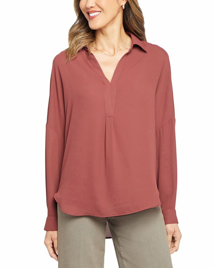 Tops Nydj | Nydj Becky Blouse Women Tops