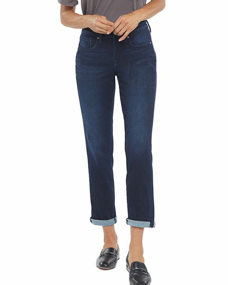 Jeans Nydj | Nydj Margot Girlfriend Rapture Straight Leg Jean Women Jeans