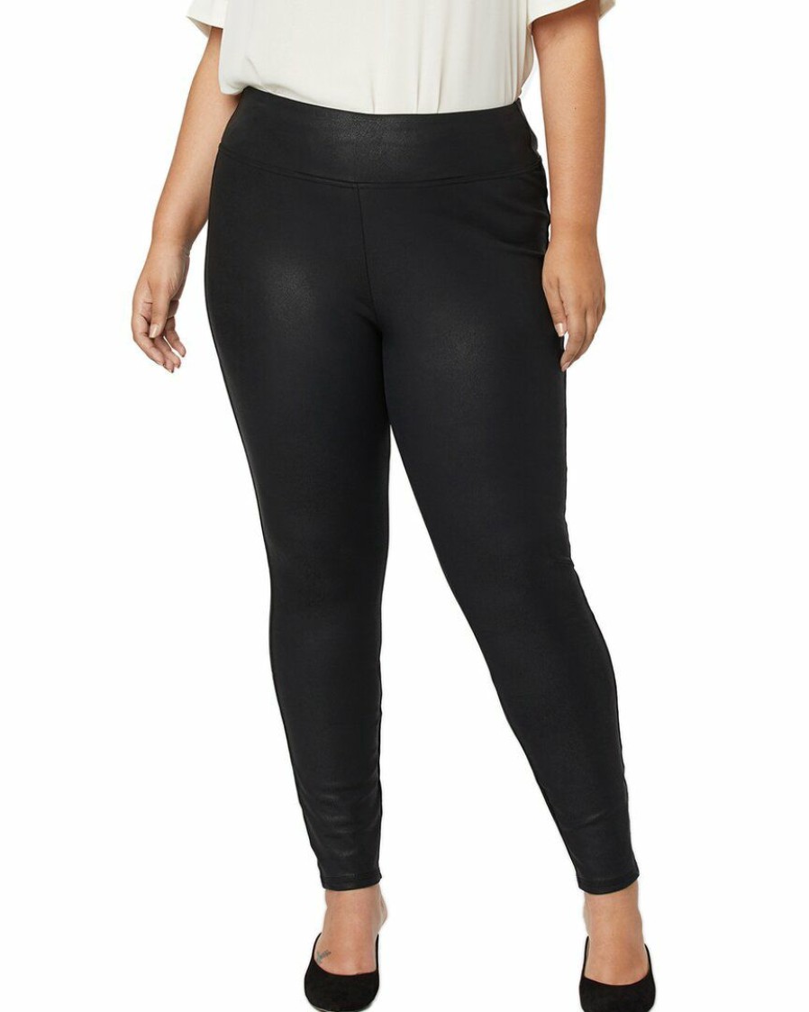 Jeans Nydj | Nydj Plus Coated Legging Women Jeans