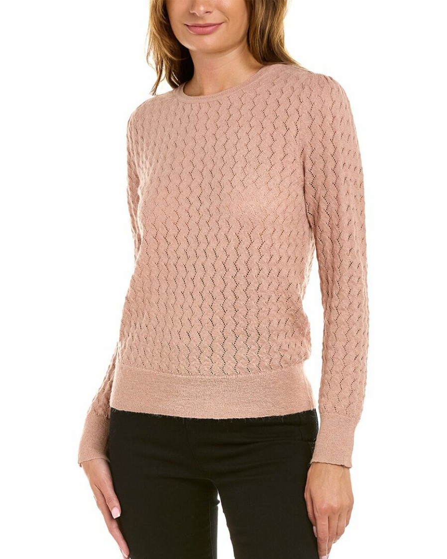 Sweaters & Knits Nydj | Nydj Puff Sleeve Sweater Women Sweaters & Knits