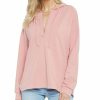 Sweaters & Knits Nydj | Nydj Lace Trimmed Hoodie Women Sweaters & Knits