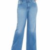 Jeans Nydj | Nydj Plus Higher Rise Teresa Wide Leg Jean Women Jeans